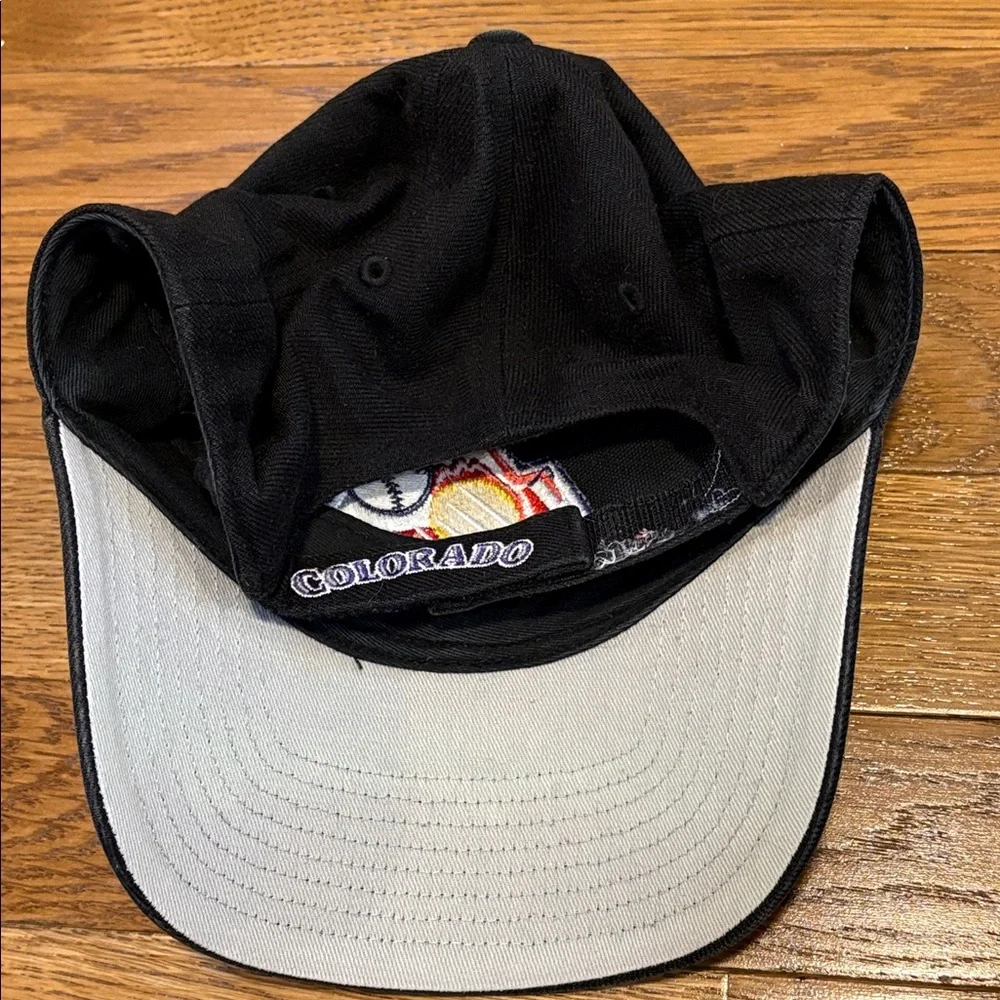 ‘47 Brand | Black Colorado Rockies MLB Baseball Cap Hat One Size OS Velcro